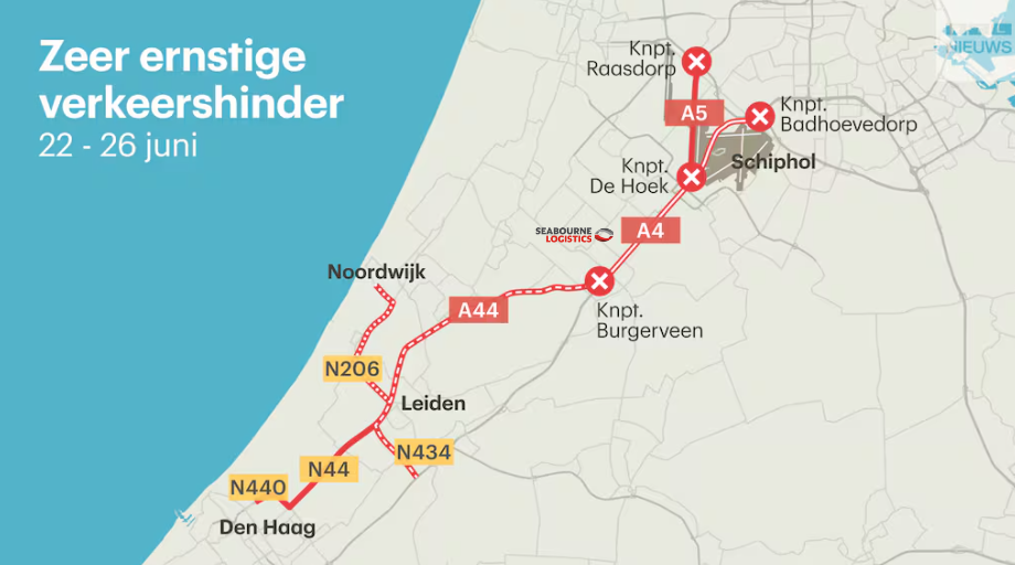 Verkeershinder Navo top